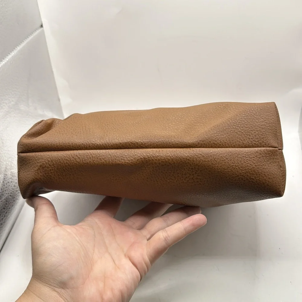 Steve Madden Makeup Toiletry Bag Brown
